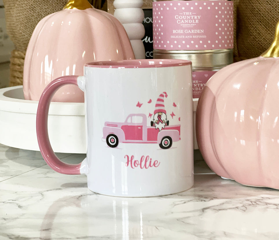 Gonk Breast Cancer Mug