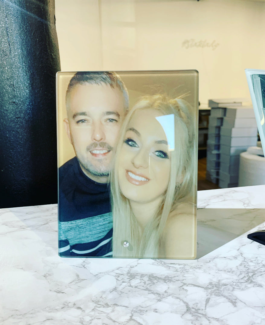 Glass Photo Frame 20x15cm