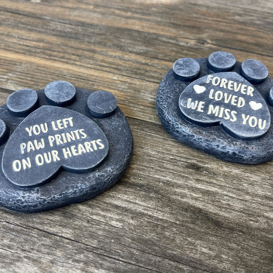 Dog Memorial Stone 2pack