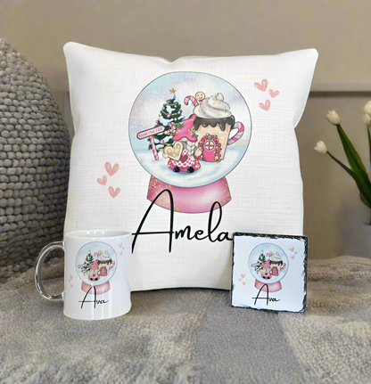 Pink Snowglobe Gonk Design