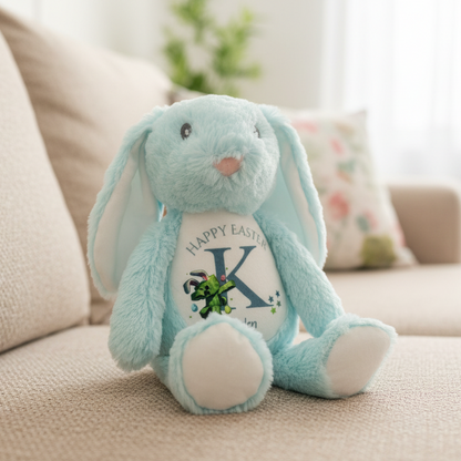 Initial Craft Character Teddy - Happy Easter