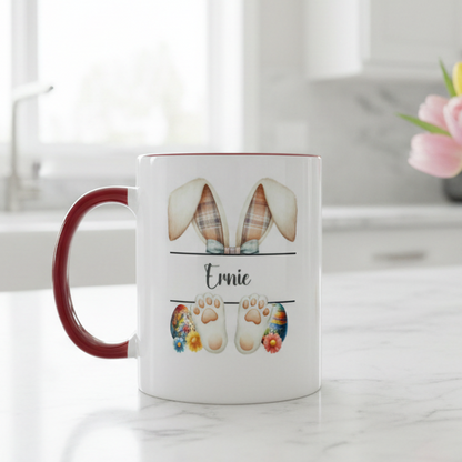 Easter Tartan Split Design