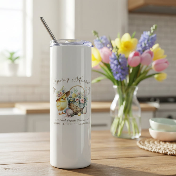 Chicken Vintage Spring Tumbler