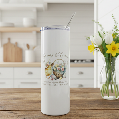 Chicken Vintage Spring Tumbler