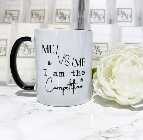Me vs Me - I am the competition Mug