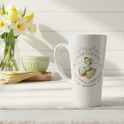 Duck Vintage Spring Latte Ceramic Mug 17oz inc Box