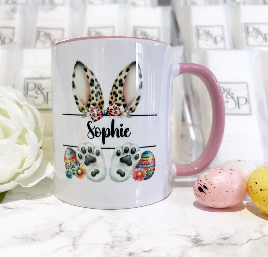 Easter Print with Pink Bow Design