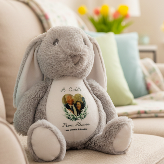 Floppy Rabbit Plush Teddy - “A cuddle from Heaven”