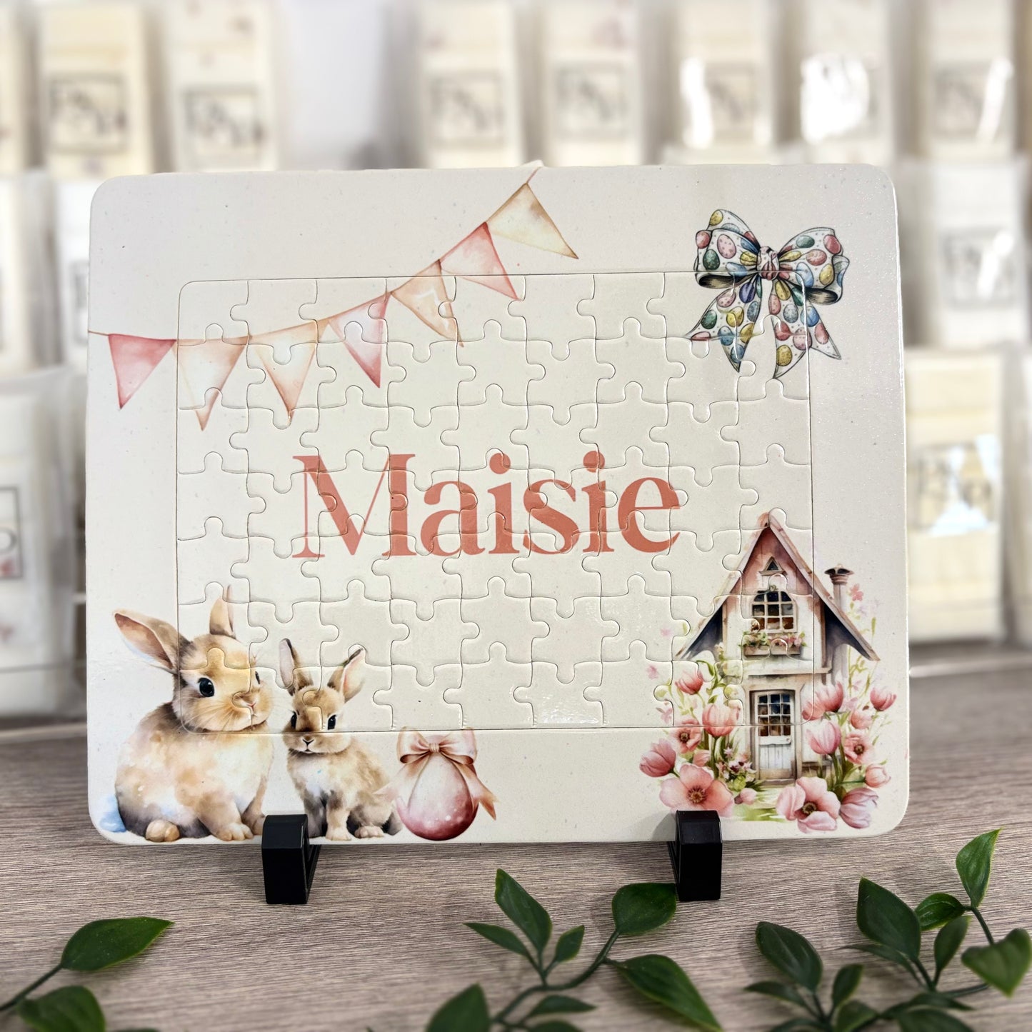 Bunny Rabbit Frame Jigsaw