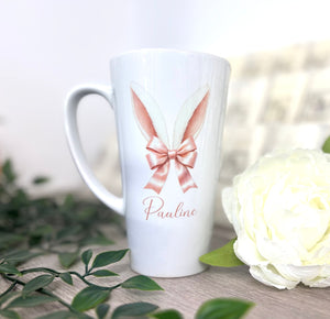 New Latte Bunny Ears Ceramic Mug 17oz inc Box