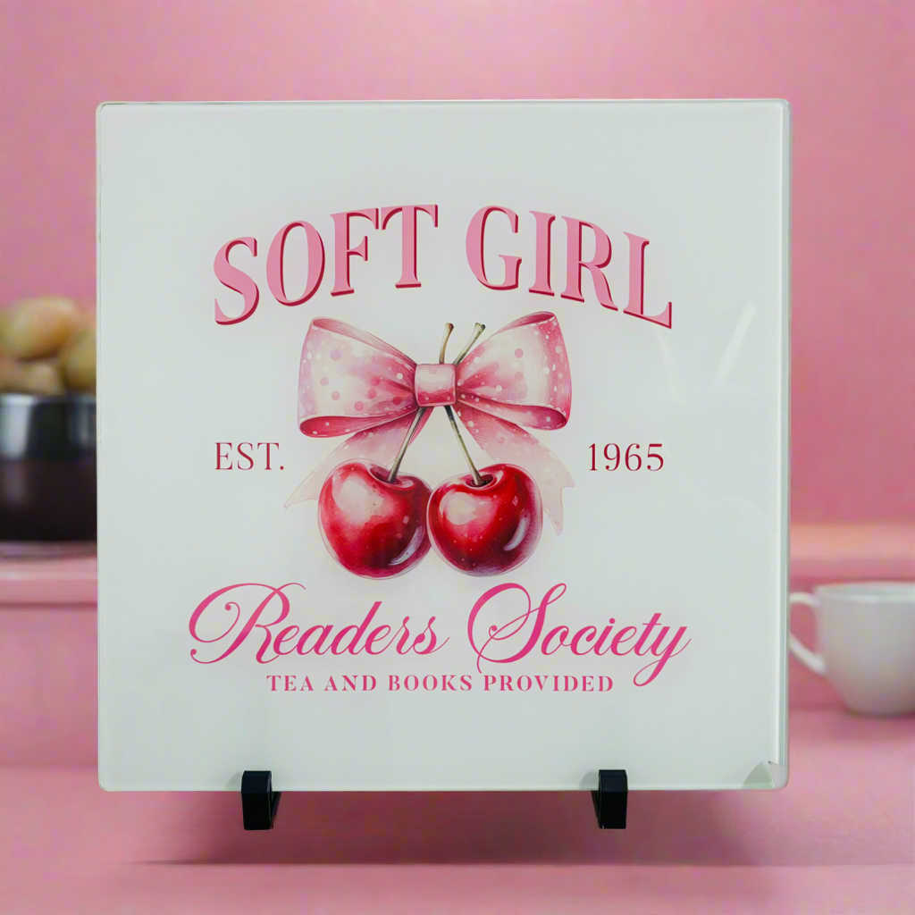 Soft Girl Cherry Vintage 30cm Chopping Board