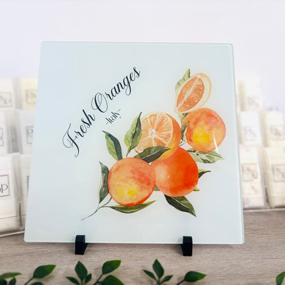 Fresh Orange of Italy 30cm Chopping Board