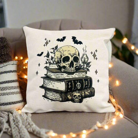 Skull and Books Design (Various Products)