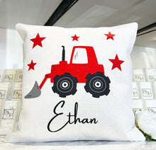 Red Tractor Cushion