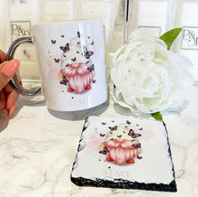 Pink Butterflies Gonk Mug and Coaster Set