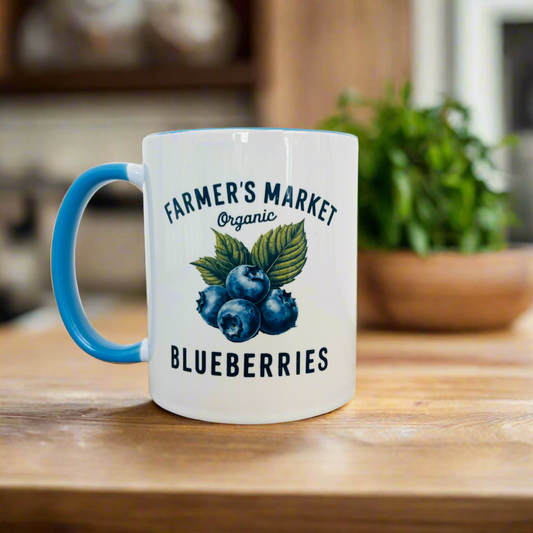 Vintage Blueberry 11oz Mug