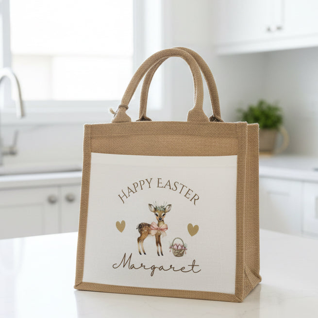 Spring Deer Tote Bag