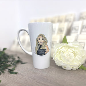 Slate lady Merch Latte Mug