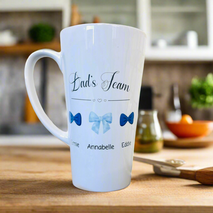 Daddy/Dad/Grandads Team Latte Mug