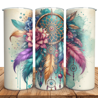 Boho Dream Catcher Tumbler