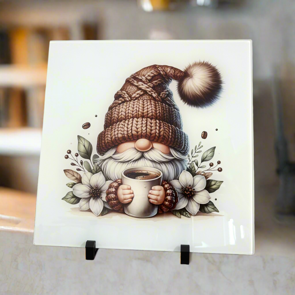 Coffee Gonk Chopping Board 30cm