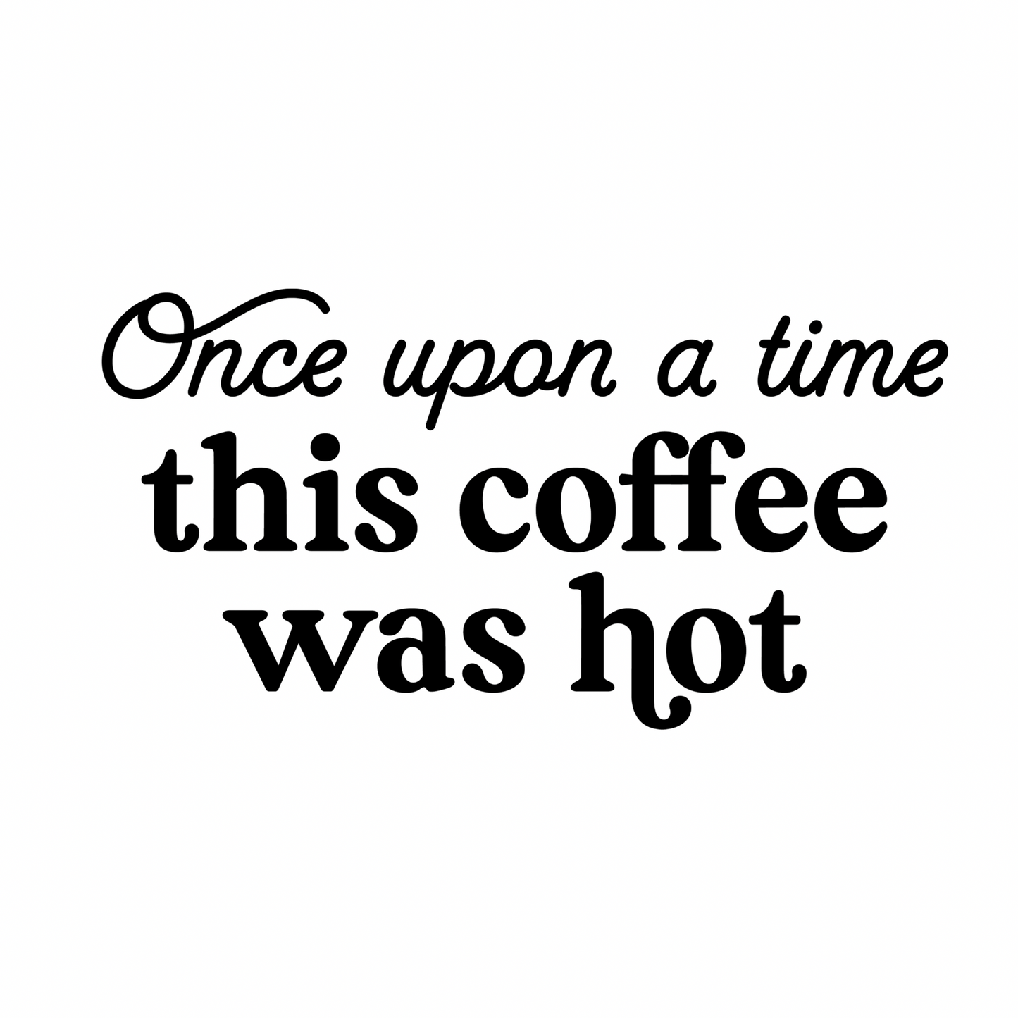 Once upon a time- Tester for Latte and 11oz Mug