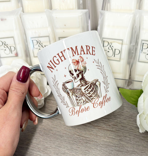 Night mare before coffee Mug