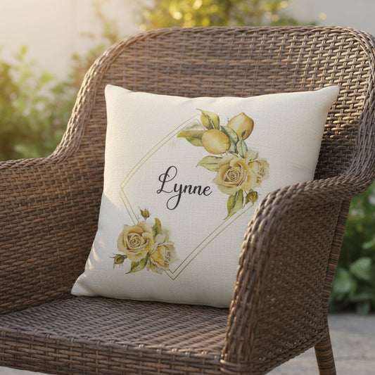 Name Lemon Wreath Design (Various Products)
