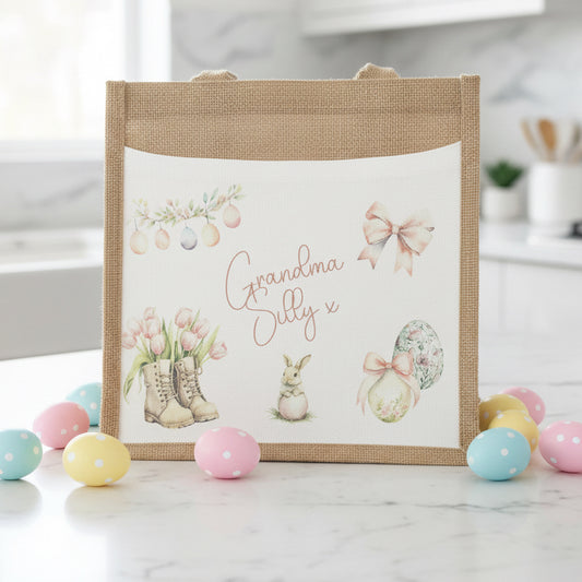 Easter Wellies Design Tote Bag