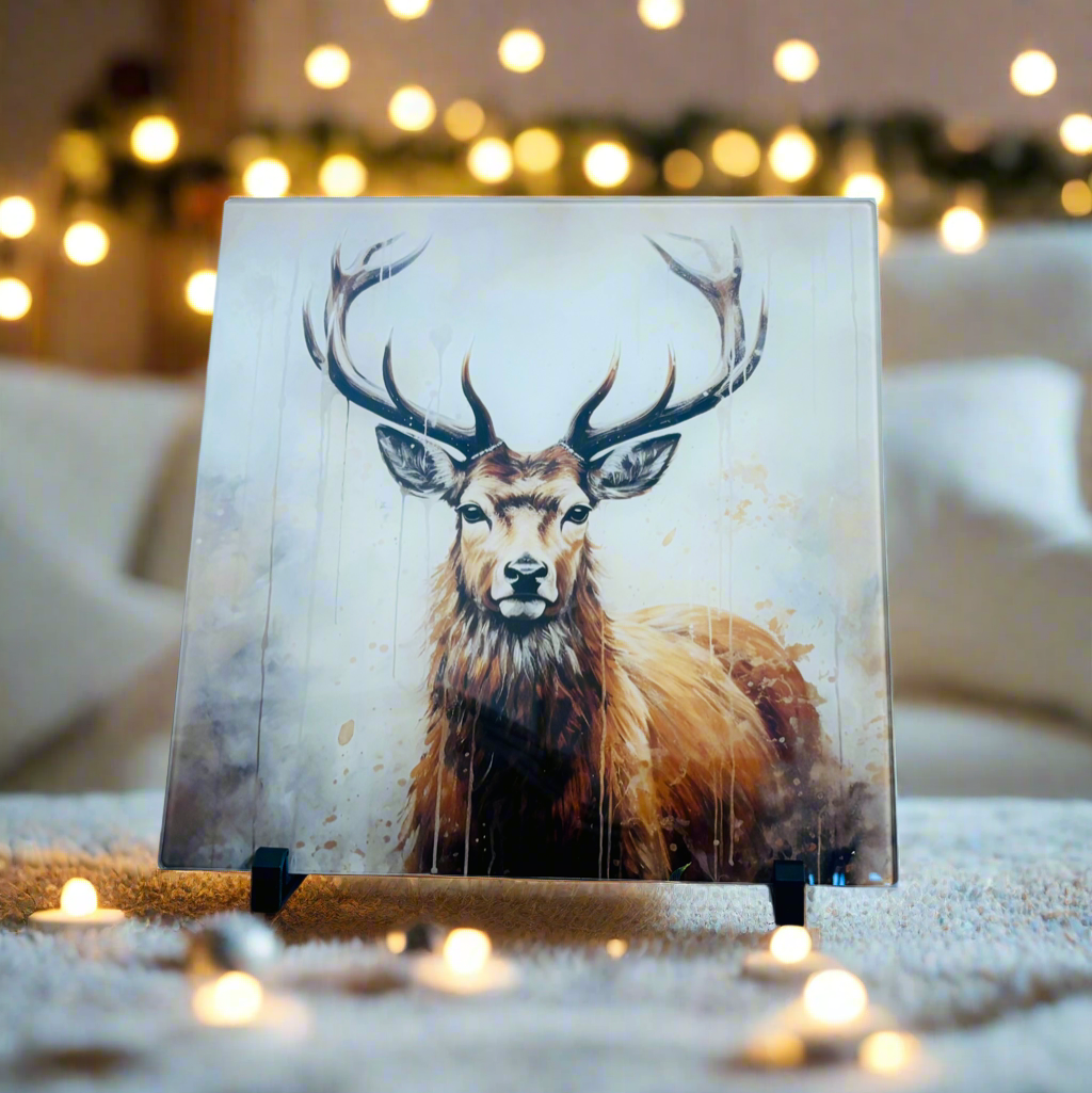 Stag Woodland 30cm Chopping/ Serving Board