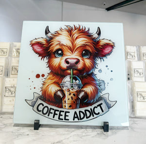 Coffee Highland Cow Design (Various Products)