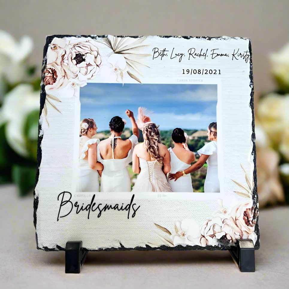 Bridesmaids Photo Memory Design