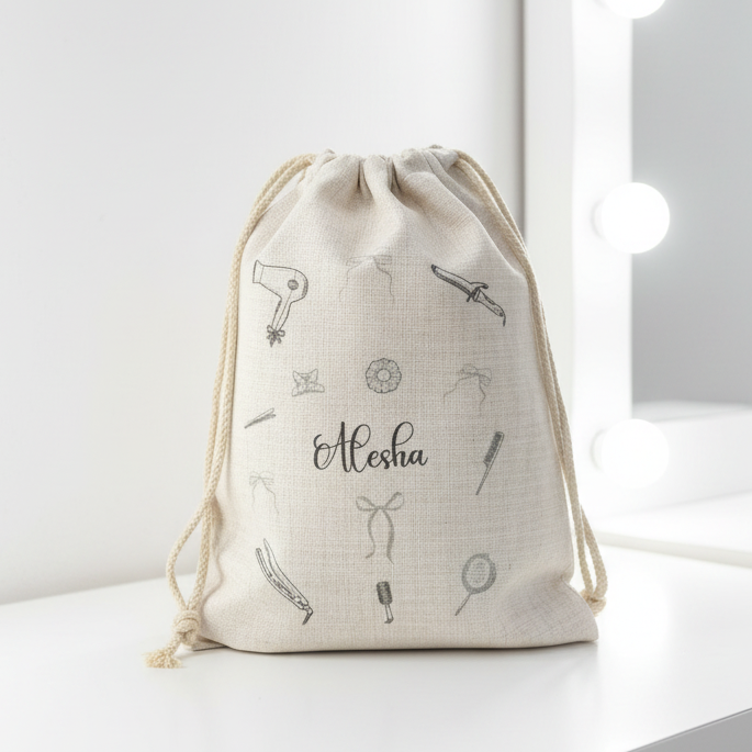 Hair Tools Linen Sack