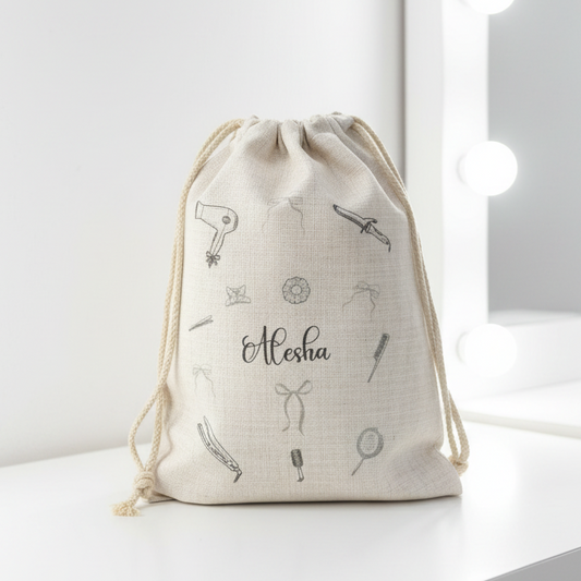 Hair Tools Linen Sack