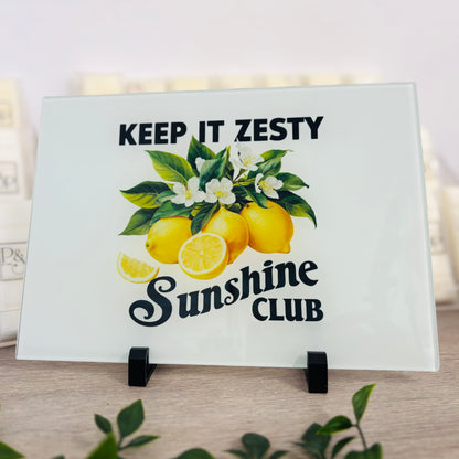 A4 Glass Placemat (Choose your Fruit)