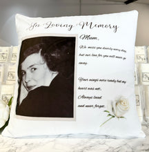 Memorial Poem Cushion 40cm