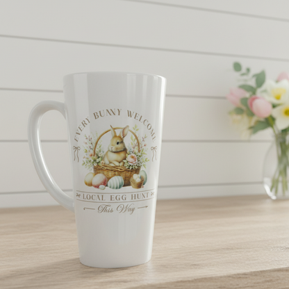 Bunny Vintage Spring Latte Ceramic Mug 17oz inc Box