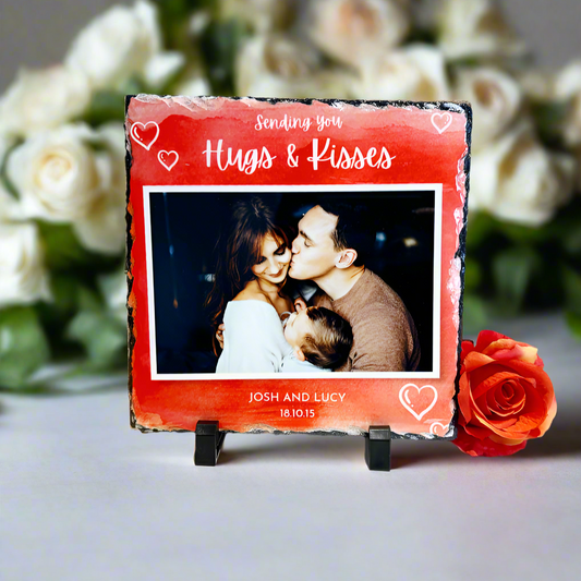 Hugs and Kisses valentines Design