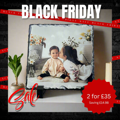 Small Gloss Photo Slate (14cm)