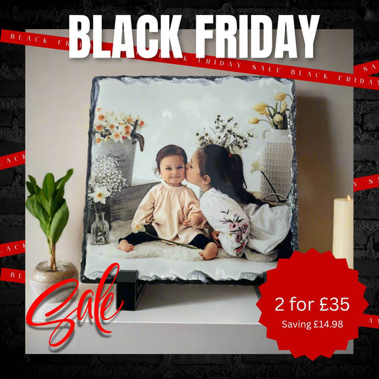 Small Gloss Photo Slate (14cm)