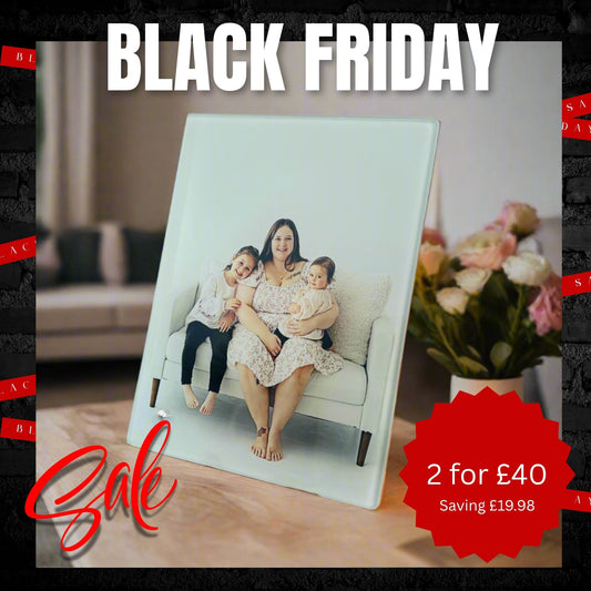 Glass Photo Frame 20x15cm