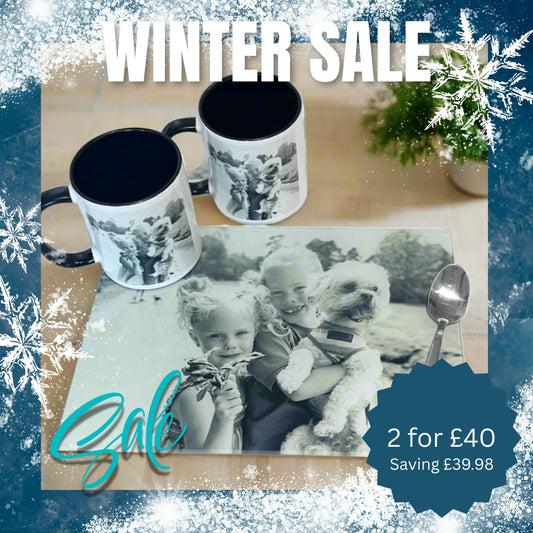 A4 Rectangle Smooth Photo Chopping Board only