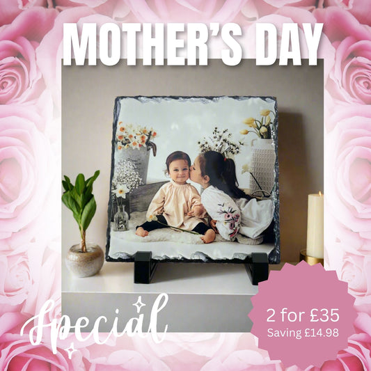 Small Gloss Photo Slate (14cm)