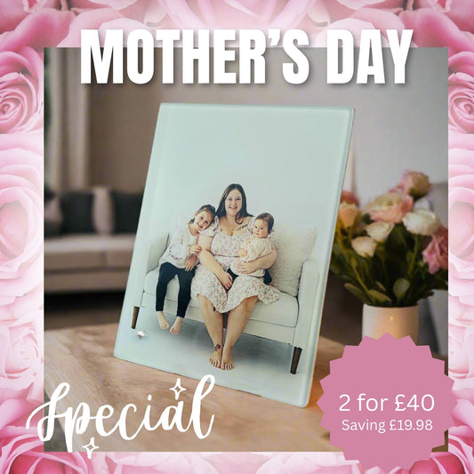 Glass Photo Frame 20x15cm