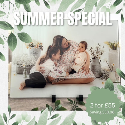 A3 Rectangle Smooth Photo Chopping Board Only