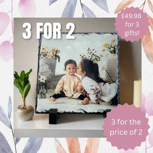 Small Gloss Photo Slate (14cm)