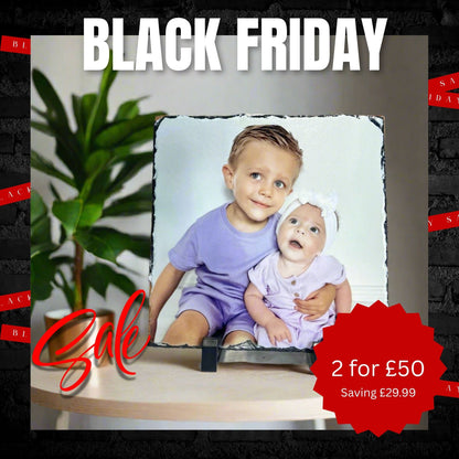 Gloss Photo Slate 19cm (Photo Only)