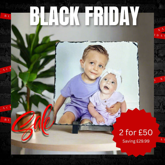 Gloss Photo Slate 19cm (Photo Only)