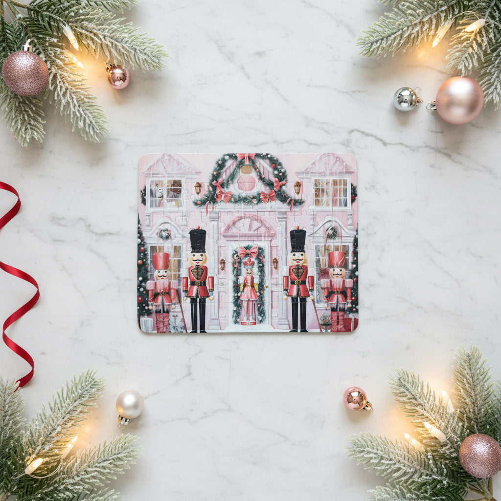 Pink Nutcracker Frame Jigsaw