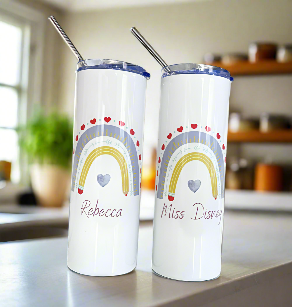 Teacher Purple Rainbow Design (Various Products)